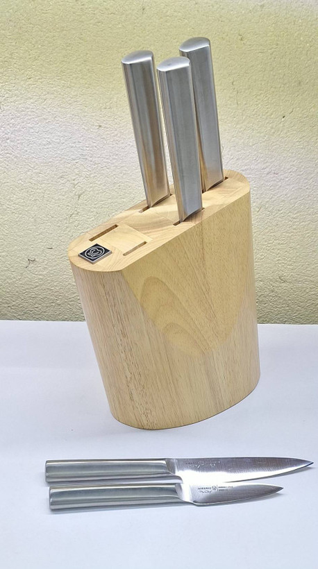 ست چاقو 5 پارچه کرکماز مدل A501-01 با استند