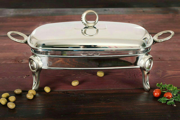 سوفله خوری نگین دار رجینا در سه طرح ( بیضی، مستطیل و دقلو)